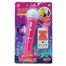 Brinquedo Microfone Com P2 Para Celular Karaokê Show 42239 - Toyng