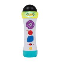 Brinquedo Microfone Musical Buba Canta e Grava (2+)