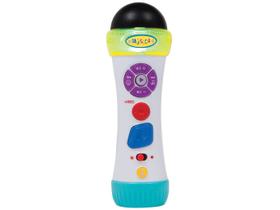 Brinquedo microfone musical infantil canta e grava - buba Brinquedo microfone musical infantil canta e grava - buba