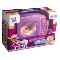 Brinquedo Microondas Little Cook Acessório Cozinha Infantil Zuca Toys