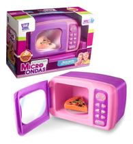 Brinquedo Microondas Rosa Little Cook Acessório Cozinha Infantil - ZUCA TOYS
