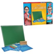 Brinquedo Minha Lousinha Infantil Lousa com Giz Apagador e Cartelas 20x30cm - Pais e filhos
