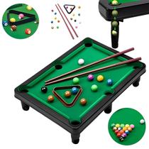 Brinquedo Mini Bilhar Mesa De Sinuca Infantil Completa Pool