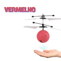 Brinquedo Mini Bola Drone Voadora Infravermelho Sensor de Apoximação Luz Carregador USB Voa de Verdade