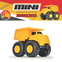 Brinquedo Mini Caminhão Basculante Constructor Meninos - BS Toys