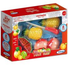 Brinquedo Mini Chef 8 Peças Frutinhas Xalingo - 2784.3