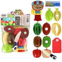 Brinquedo Mini Chef Kit Lanchonete Hamburgueria C/ Dinheiro Kits De Brinquedo Comidinha Infantil Pa