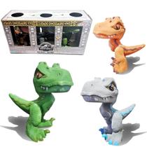 Brinquedo Mini Dinos Jurassic World T-Rex Tricolor ou Raptores Baby Dinos - Pupee - Pupee Brinquedos Brinquedo Mini Dinos Jurassic World T-Rex Tricolor ou Raptores Baby Dinos - Pupee - Pupee Brinquedos
