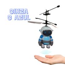 Brinquedo Mini Drone Robô Voador Infravermelho Sensor de Apoximação Luz Carregador USB Voa de Verdade