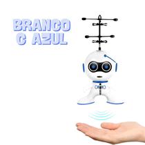 Brinquedo Mini Drone Robô Voador Infravermelho Sensor de Apoximação Luz Carregador USB Voa de Verdade