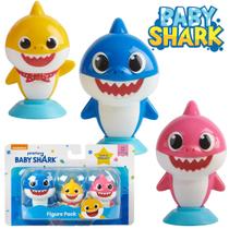 Brinquedo Mini Figuras Pinkfong Baby Shark 3 Mini Figuras Sunny 2359
