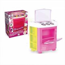 Brinquedo Mini Fogãozinho Cozinha Infantil Rosa 700 Big Star