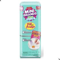 Brinquedo Mini Geladeira Zuru Mini Brands Fill The Fridge Brinquedo Mini Geladeira Zuru Mini Brands Fill The Fridge