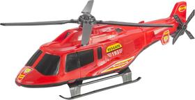 Brinquedo Mini Helicóptero De Polícia e Resgate - Bs Toys 257