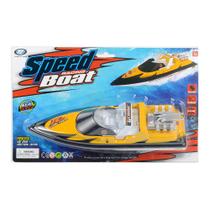 Brinquedo Mini Lancha Speed Boat 30cm Shiny Toys