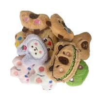 Brinquedo Mini Máquina De Garra De 32mm Transparente Com Brinquedo De Pelúcia De Animal Fofo,