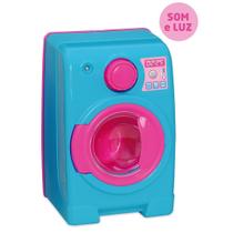 Brinquedo Mini Máquina de Lavar Roupas Lavadora Home Love - Usual Brinquedos