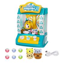 Brinquedo Mini Máquina Garra Divertida Pega Pelúcia Bolinhas - DM TOYS Brinquedo Mini Máquina Garra Divertida Pega Pelúcia Bolinhas - DM TOYS