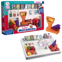 Brinquedo Mini Mercado Infantil Mercadinho Com Acessórios - Lua De Cristal Brinquedos