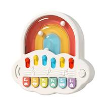 Brinquedo Mini Piano Para Bebês Com Luz, Brinquedo Musical Multifuncional Interativo Para Educação
