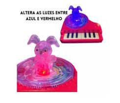 Brinquedo Mini Teclado Piano Musical Infantil Bate E Volta Luz E Som Brinquedo Mini Teclado Piano Musical Infantil Bate E Volta Luz E Som