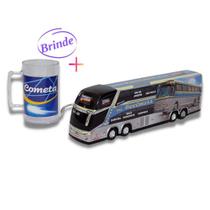 Brinquedo Miniatura De Ônibus Cometa E Dino + .