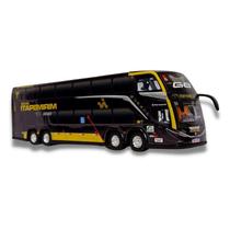 Brinquedo Miniatura De Ônibus Itapemirim Preto Geração G8