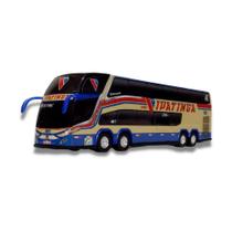 Brinquedo Miniatura De Ônibus Viação Ipatinga Dd G7