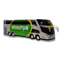 Brinquedo Miniatura De Ônibus Viação Vevaltur G7