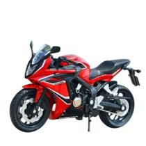Brinquedo Miniatura Honda CBR 650F Escala 1:18 - Dm Toys 6518