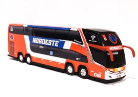 Brinquedo Miniatura Ônibus Antigo Nordeste Coleção 30cm - Marcopolo G7 DD - G8 - mini - Miniatura - Min