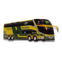 Brinquedo Miniatura Ônibus Expresso Brasileiro 1800 DD G7