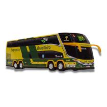 Brinquedo Miniatura Ônibus Expresso Brasileiro 1800 Dd G7