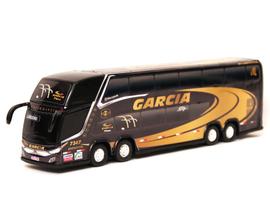 Brinquedo Miniatura Ônibus Viação Garcia Preto 30cm - ERTL