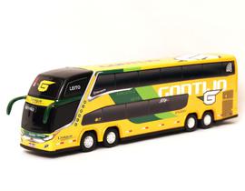 Brinquedo Miniatura Ônibus Viação Gontijo Unique 30cm - Marcopolo G7 DD - G8 - mini - Miniatura - Min