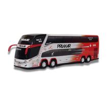 Brinquedo Miniatura Ônibus Viação Primar 1800 Dd - Marcopolo G7 Dd - G8 - Mini - Miniatura - Min