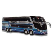 Brinquedo Miniatura Ônibus Viação Princesa Antiga Coleção