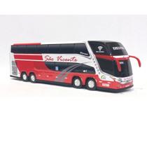 Brinquedo Miniatura Ônibus Viação São Vicente 1800 DD G7