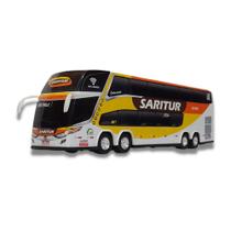 Brinquedo Miniatura Ônibus Viação Saritur 1800 Dd G7