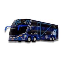 Brinquedo Miniatura Ônibus Viação Util Floco De Neve Dd