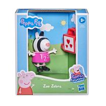 Brinquedo Miniatura Peppa Pig Hasbro F2179 Boneco Zoe Zebra