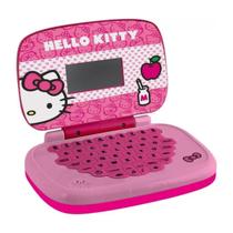 Brinquedo Minigame Didático Laptop Infantil Hello Kitty Bilíngue Educativo Com Atividades Original Candide