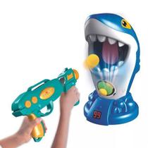 Brinquedo Mira Certa Super Desafio Tubarão Tiro Alvo zp01159 - Zoop Toys Brinquedo Mira Certa Super Desafio Tubarão Tiro Alvo zp01159 - Zoop Toys