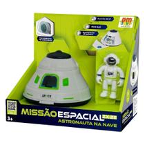 Brinquedo Missão Espacial ZX-22 Astronauta na Nave DM Toys