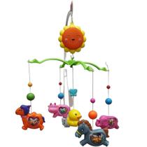 Brinquedo Móbile Musical Giratório Infantil Para Berço Modelo Variado