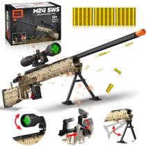 Brinquedo modelo Building Block Gun YWFSFZ M24 1388 unidades para adultos Brinquedo modelo Building Block Gun YWFSFZ M24 1388 unidades para adultos