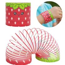 Brinquedo Mola Maluca Infantil Formas Morango - Castela