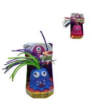 Brinquedo Monstro Squishy Anti stress Puxa Cabelo C/ Bateria