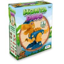 Brinquedo Monta Dino 28 pecas 3+ Brinquedo Monta Dino 28 pecas 3+