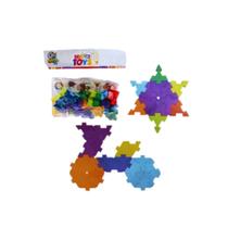 Brinquedo Monta Monta Didático Toys com 30 Peças Aprendizado e Diversão